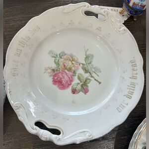 Vintage Daily Bread Plate